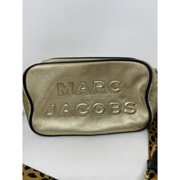MARC JACOBS Crossbody bag Gold Leather 1261611(+) - Picture 3 of 7